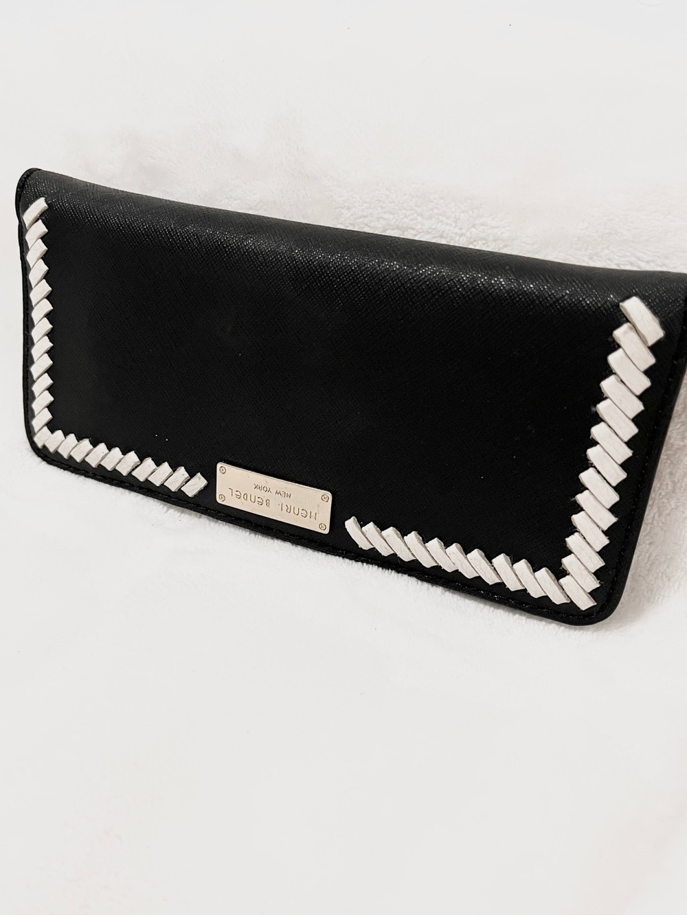Henri Bendel Saffiano Leather Continental Wallet NWOT